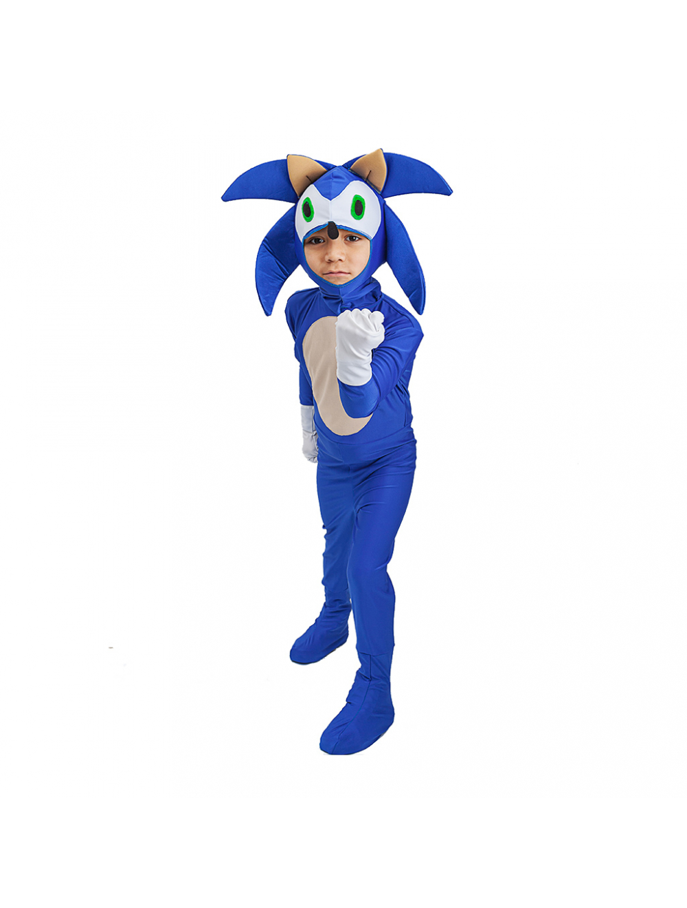 Disfraz Sonic Para Niño Excelente Calidad.